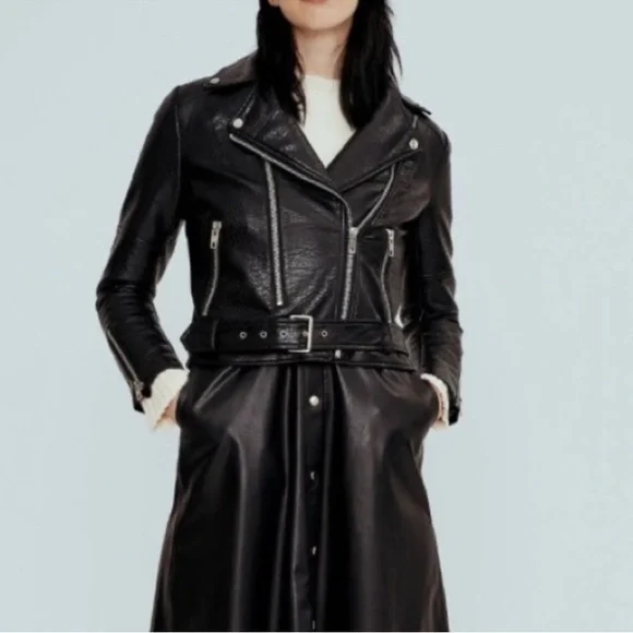 Black Leather Jacket - Picture 2 of 5